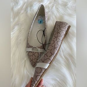 Brown Calvin Klein Flats US Women’s 6